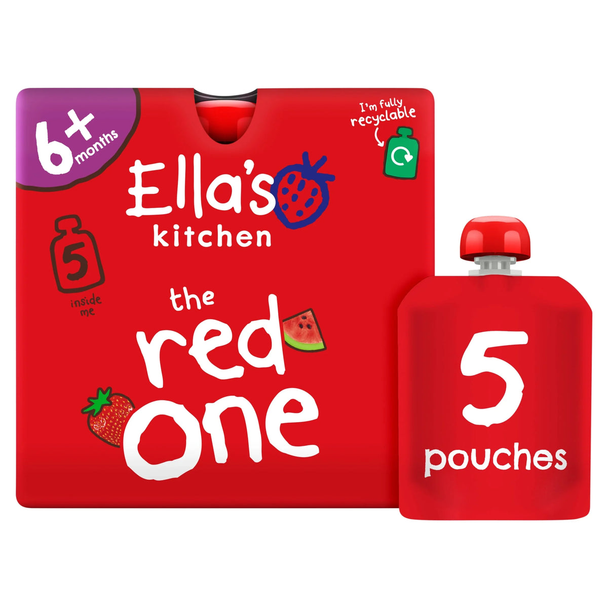 The Red One Multipack 450g by Ella's kitchen