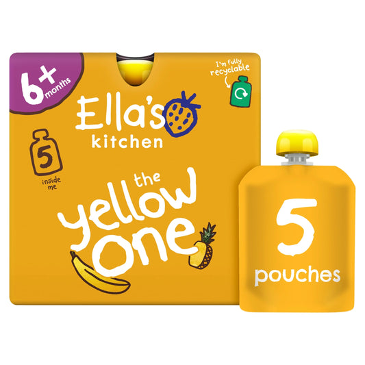 The Yellow One Multipack 450g by Ella's kitchen