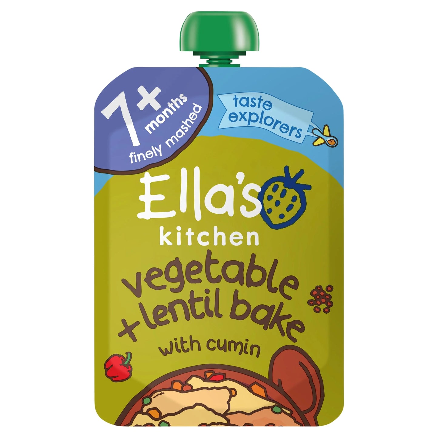 Vegetable Bake With Lentils by Ella's kitchen