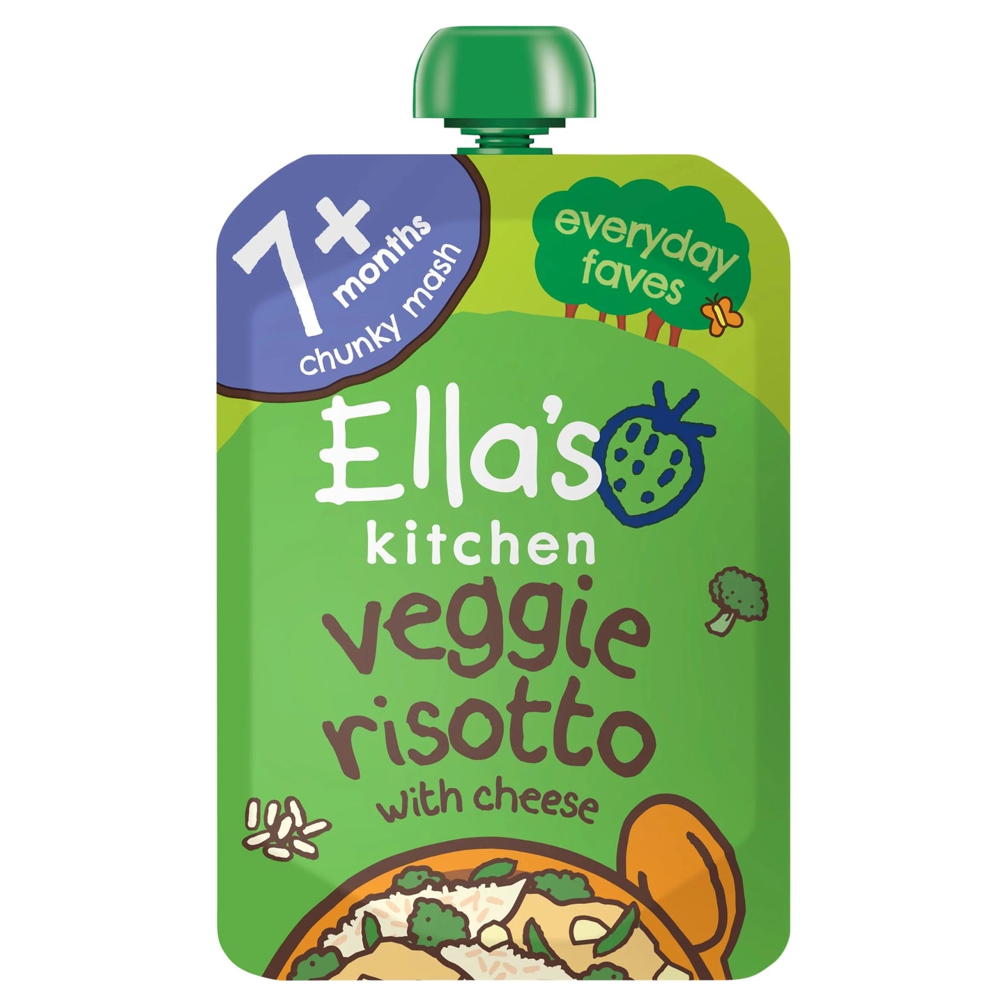 Veggie Risotto With Cheese 130g by Ella's kitchen