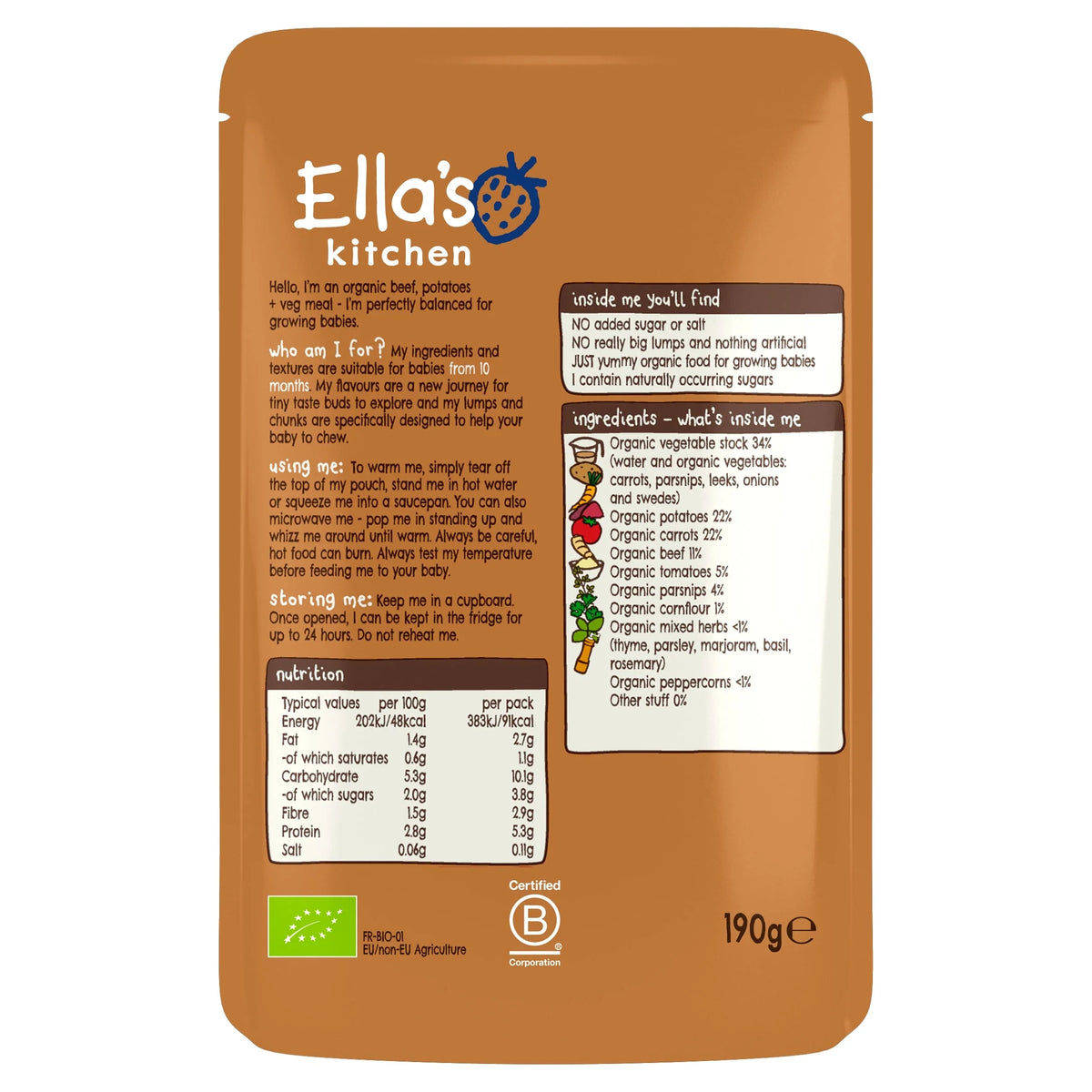 Wonderfully Warming Beef Stew by Ella's kitchen