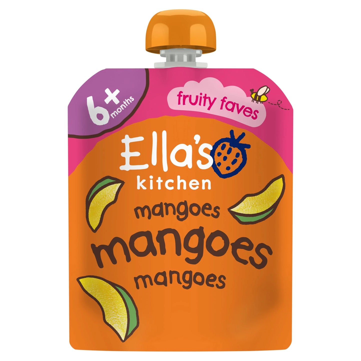 Ella's Mangoes, Mangoes,mangoes 70g by Ella's kitchen