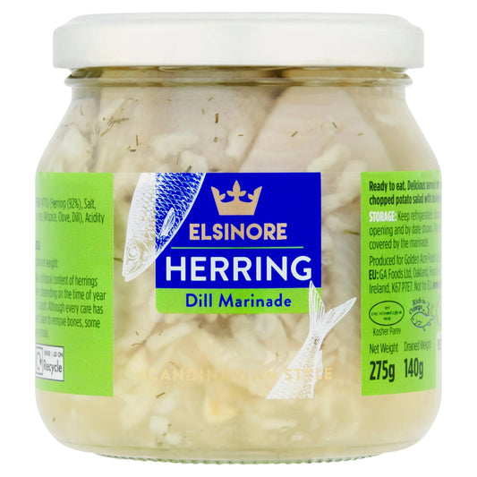 Herring In Dill Marinade 275g by ELSINORE