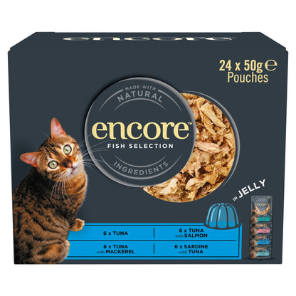 Natural Wet Cat Food Fish Selection In by encore at The British Vault