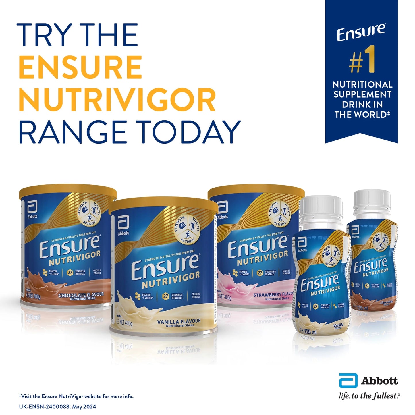 Vanilla Ready To Drink by Ensure NUTRIVIGOR