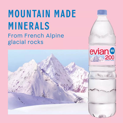 Natural Bottled Mineral Still Water 1.5l by EVIAN
