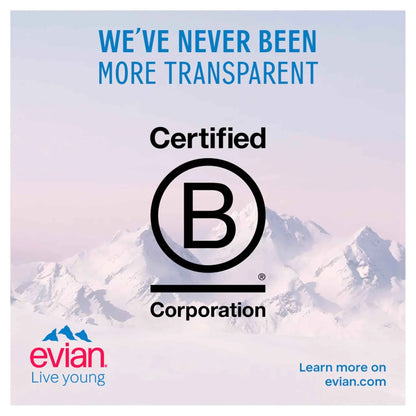 Natural Bottled Mineral Still Water by EVIAN