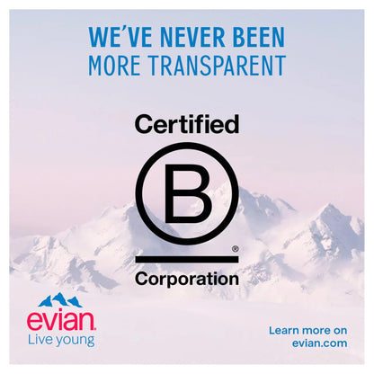 Natural Bottled Mineral Still Water by EVIAN