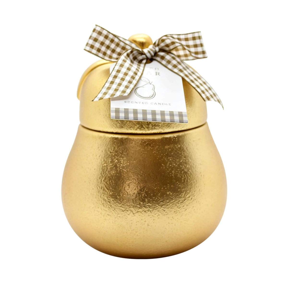 Autumn Gold Pear Candle 160g by F&F HOME at The British Vault