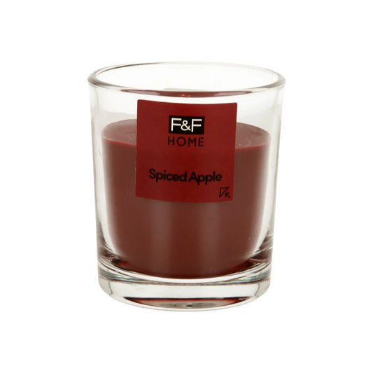 Candle Spiced Apple 95g by F&F HOME at The British Vault