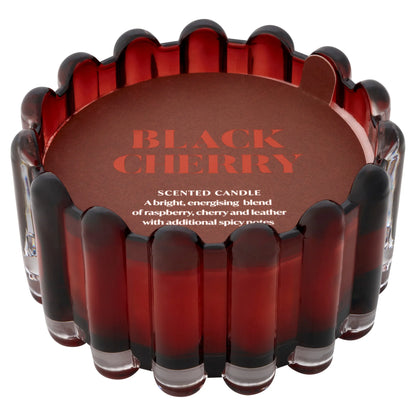 Dramatique Black Cherry Large Candle by F&F HOME at The British Vault