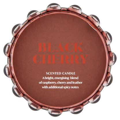 Dramatique Black Cherry Large Candle by F&F HOME at The British Vault