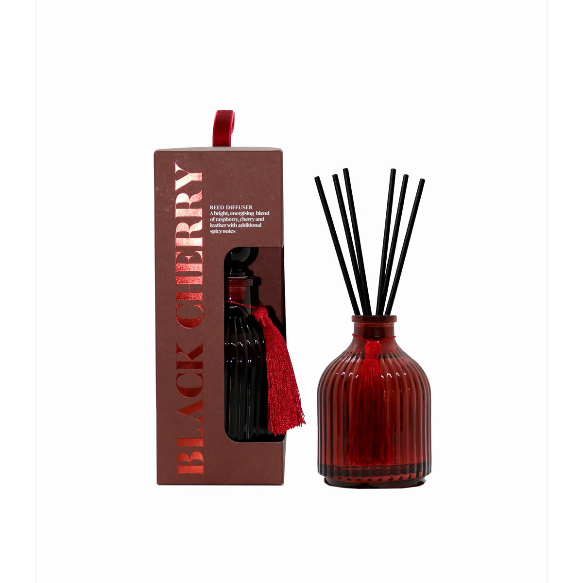 Dramatique Black Cherry Reed by F&F HOME at The British Vault