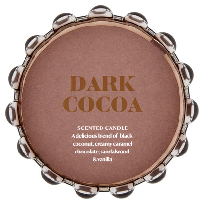 Dramatique Dark Cocoa Large Candle by F&F HOME at The British Vault