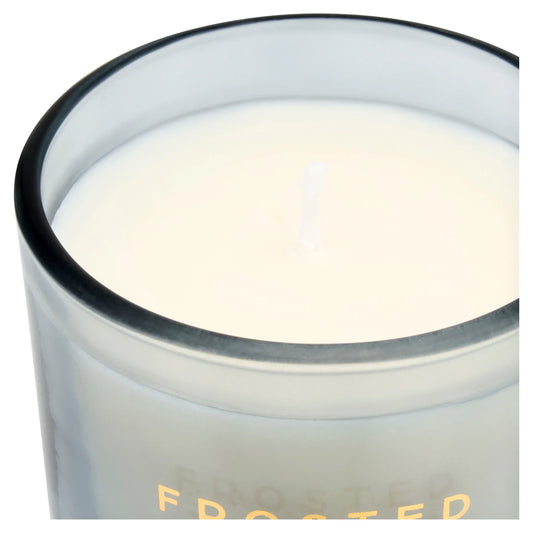 Floral Bouquet Small Candle Frosted by F&F HOME at The British Vault