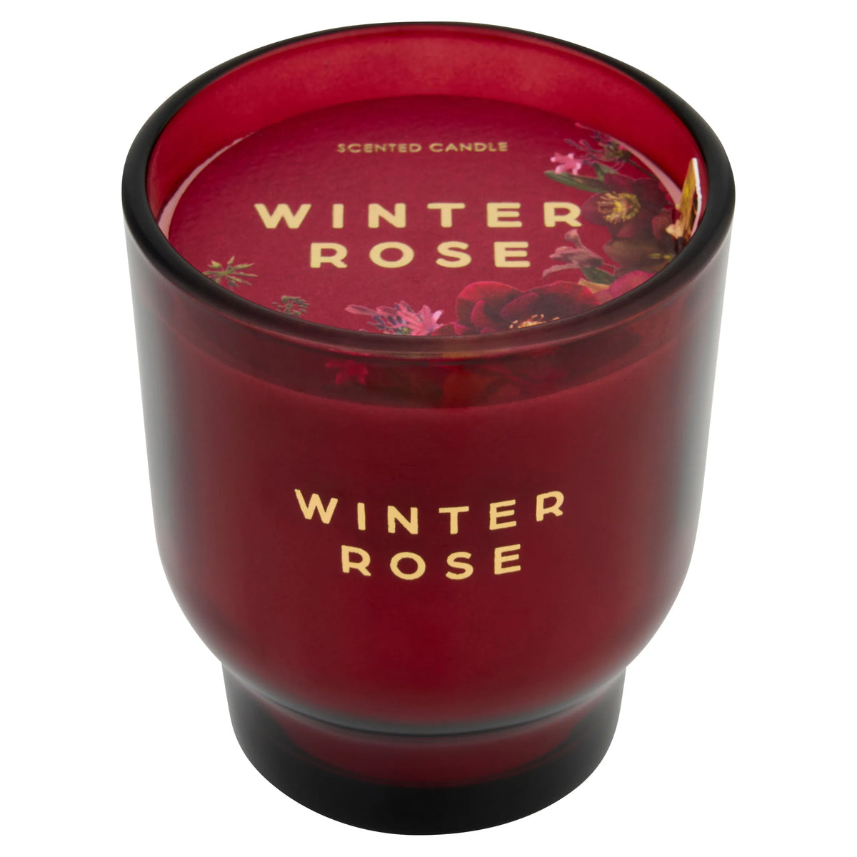 Floral Bouquet Small Candle Winter by F&F HOME at The British Vault