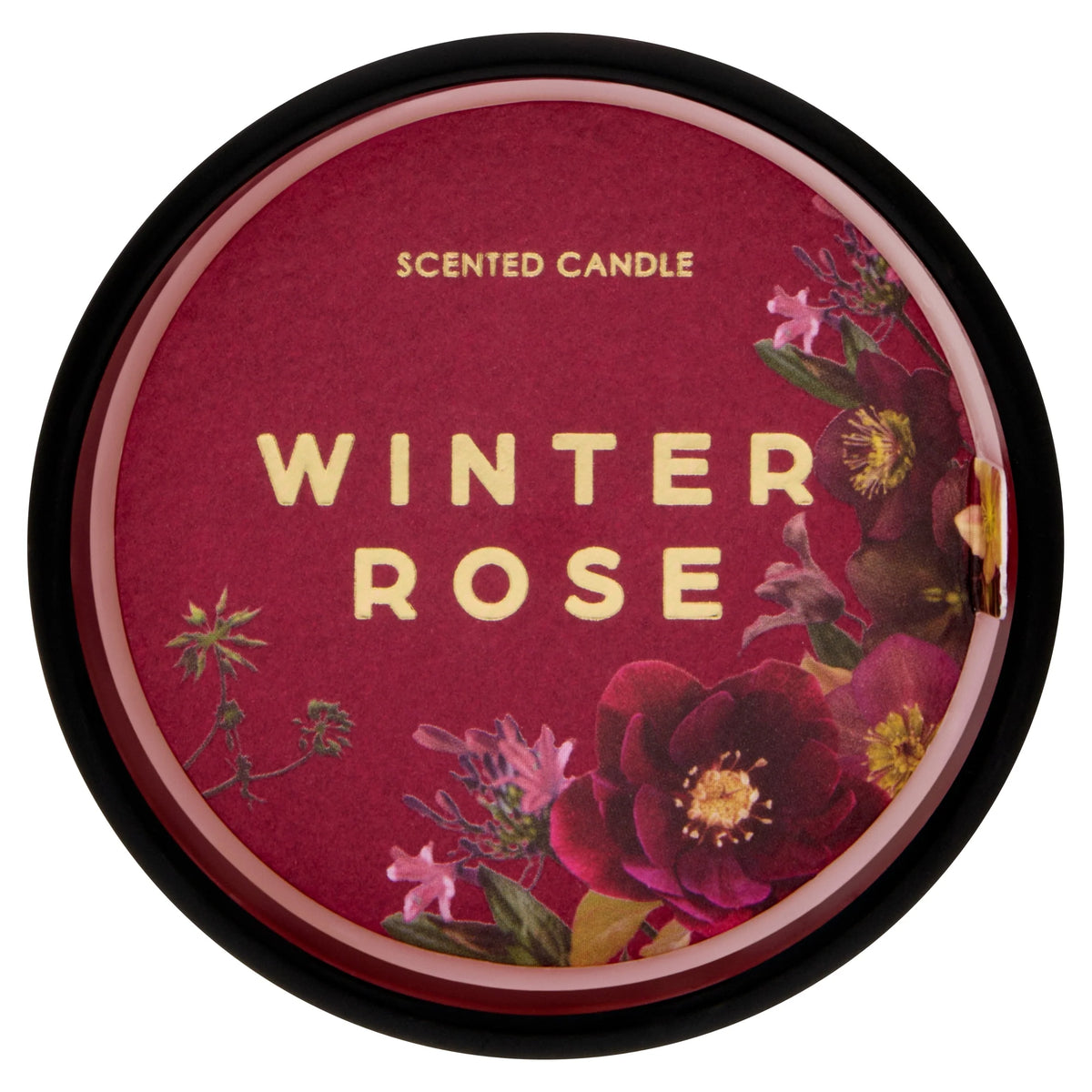 Floral Bouquet Small Candle Winter by F&F HOME at The British Vault