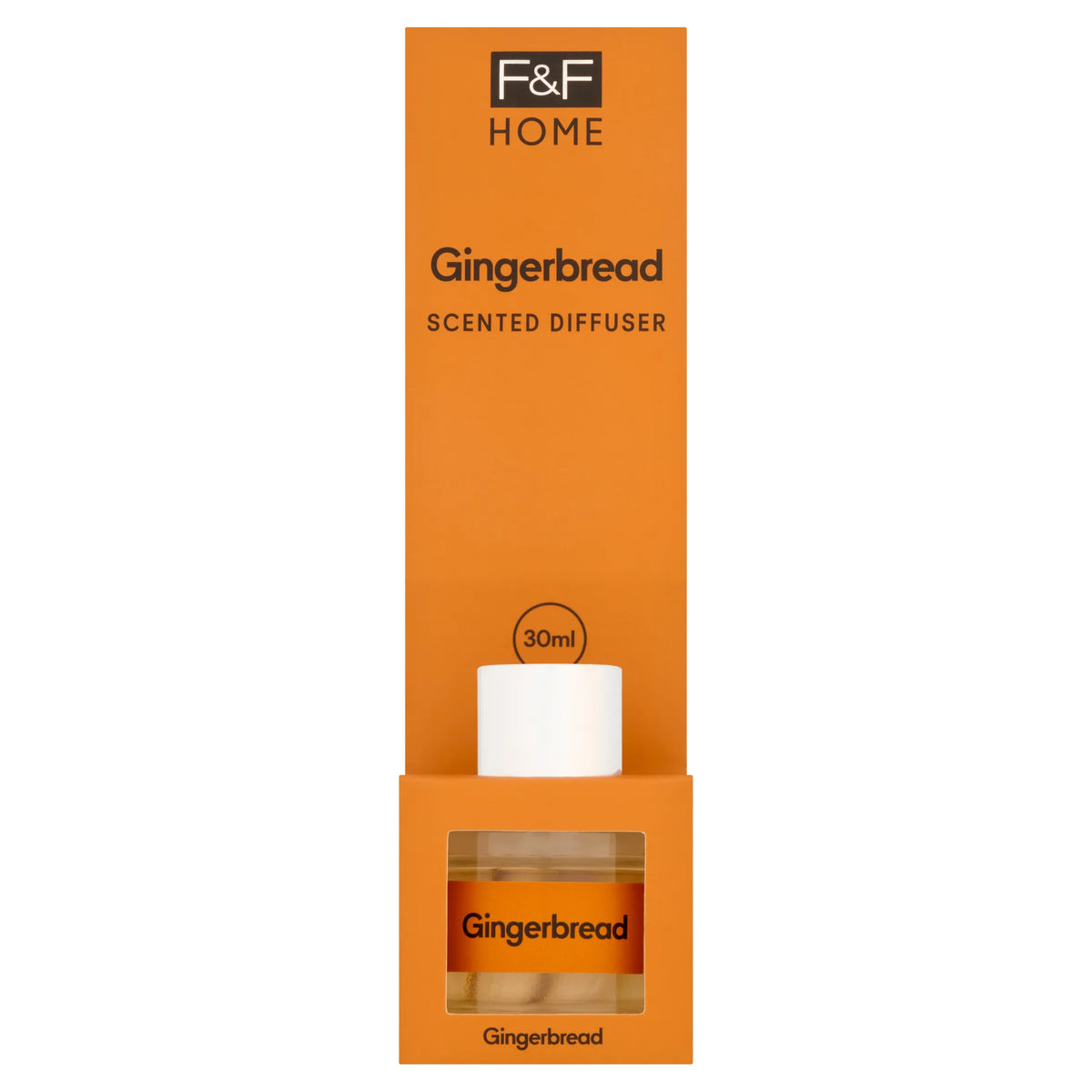 Gingerbread Reed Diffuser 30ml by F&F HOME at The British Vault