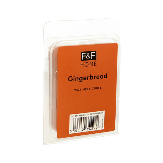 Gingerbread Wax Melt Bar 60g by F&F HOME at The British Vault