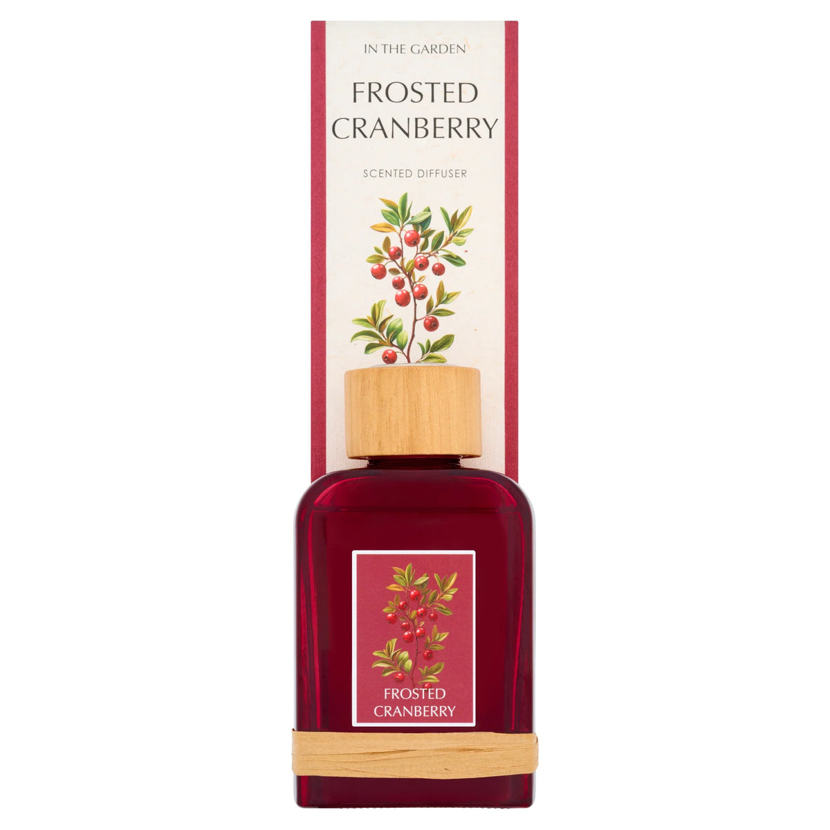 In The Garden Frosted Cranberry Reed by F&F HOME at The British Vault