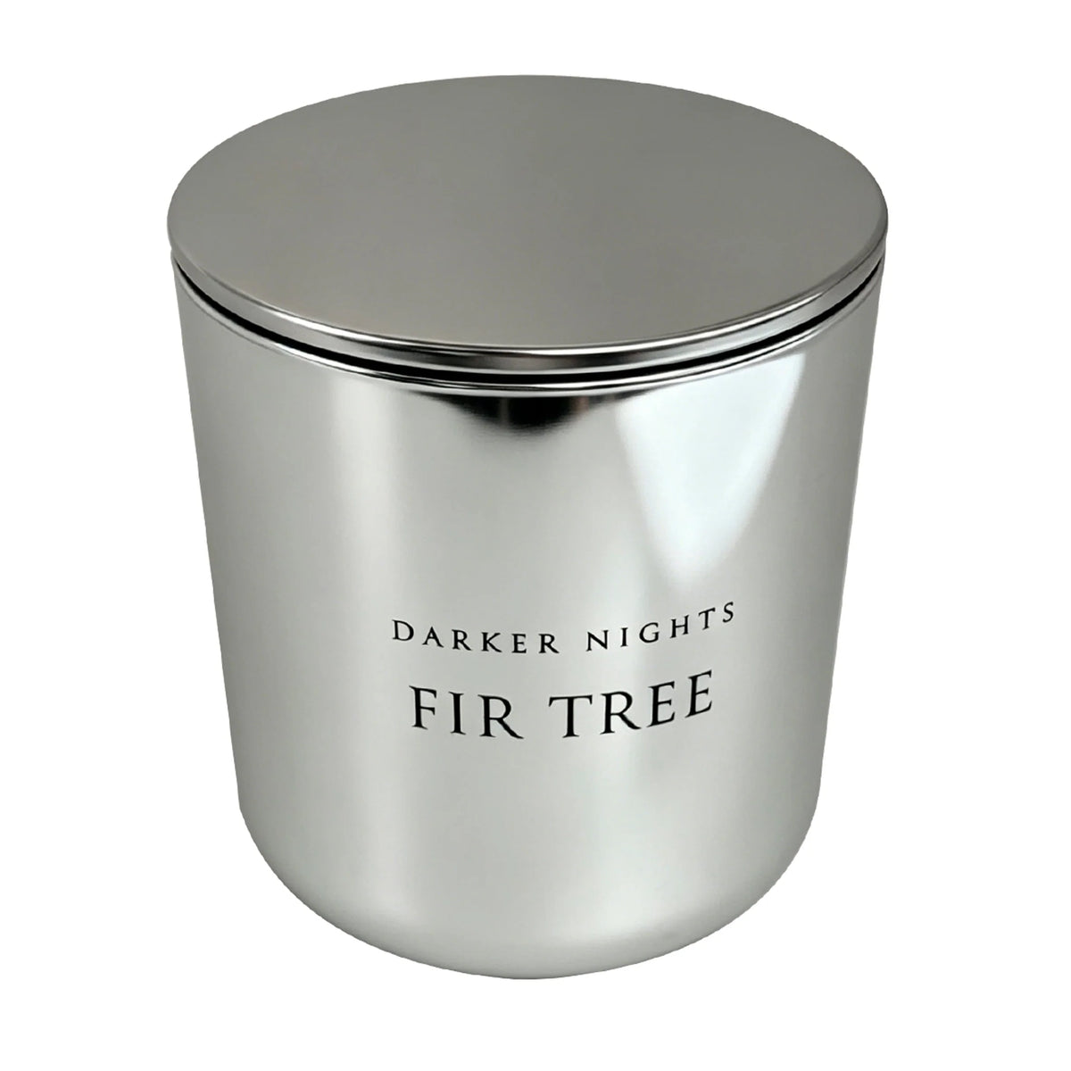 Norsk Fir Silver Candle 160g by F&F HOME at The British Vault
