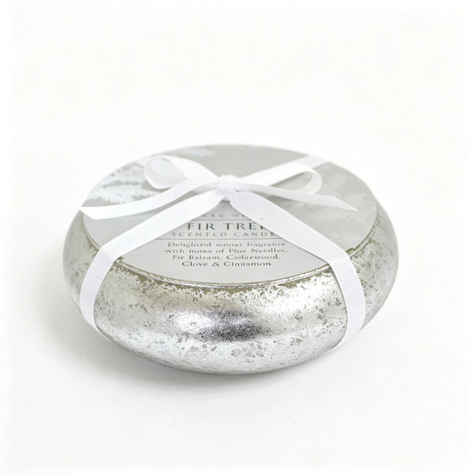 Norsk Fir Silver Multi Wick Candle by F&F HOME at The British Vault