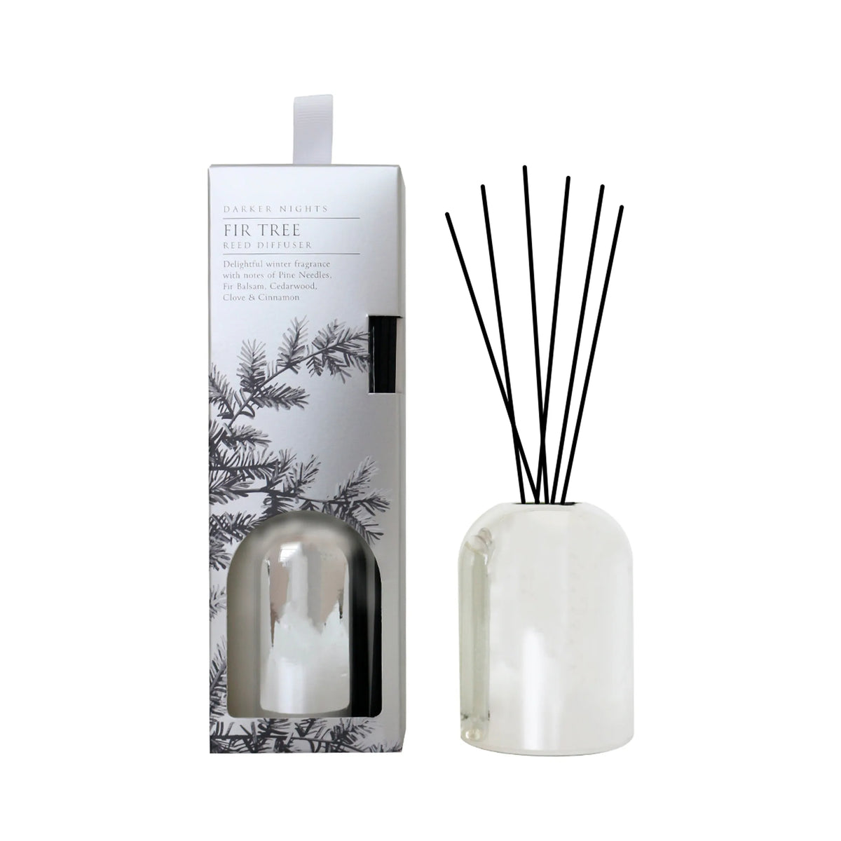 Norsk Fir Silver Reed Diffuser 100ml by F&F HOME at The British Vault