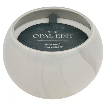 Opal Edit Black Leather Multi Wick by F&F HOME at The British Vault
