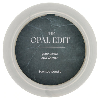 Opal Edit Black Leather Multi Wick by F&F HOME at The British Vault