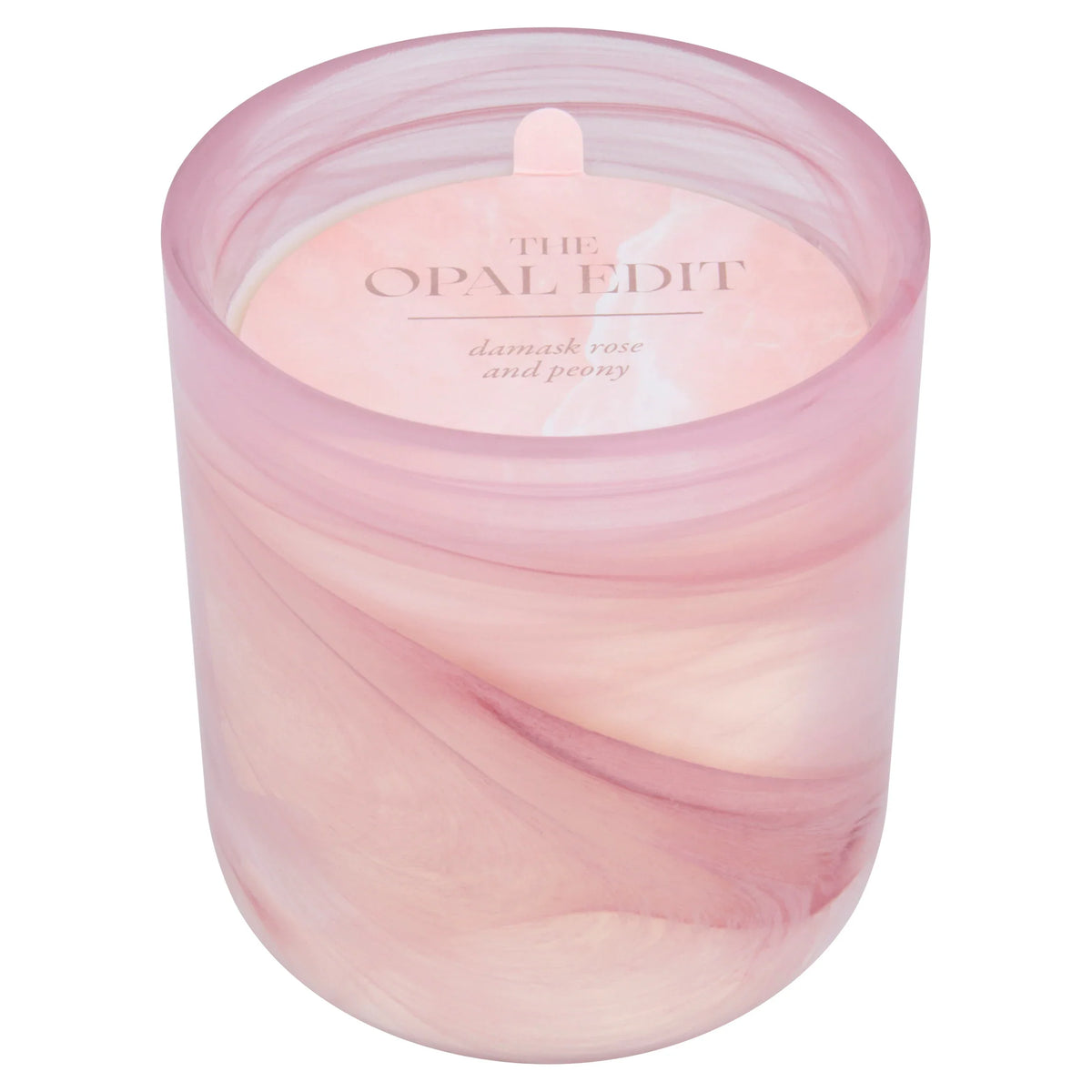 Opal Edit Pink Damask Rose Candle by F&F HOME at The British Vault