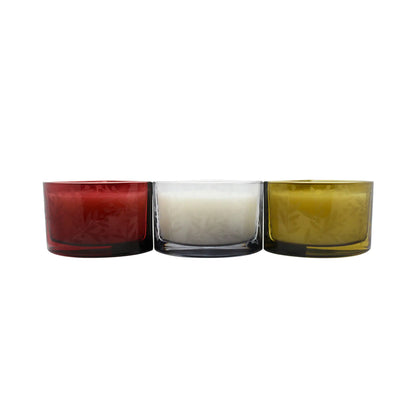 Pumpkin Autumn Segment Candles 3x160g by F&F HOME at The British Vault