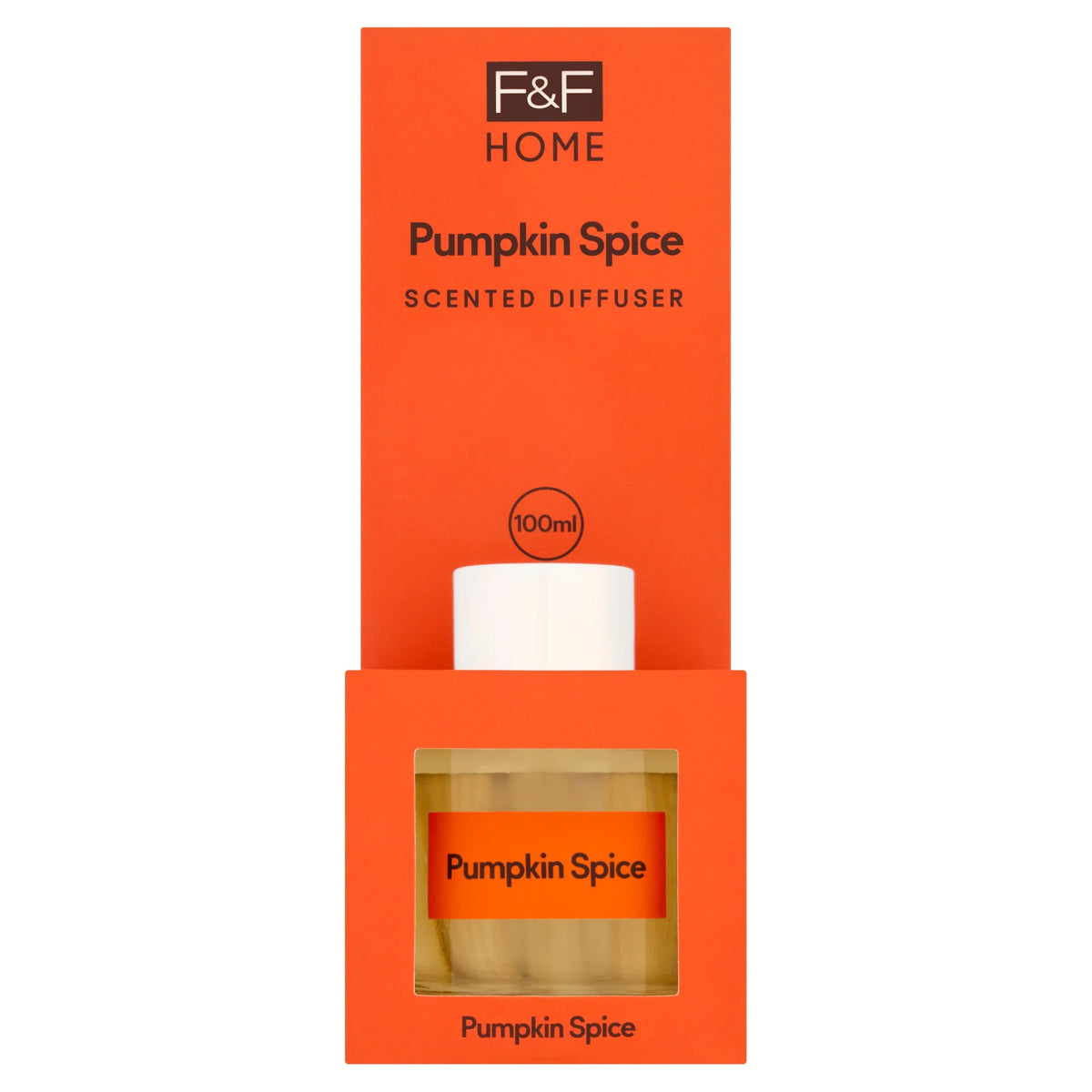 Pumpkin Spice Reed Diffuser 100ml by F&F HOME at The British Vault