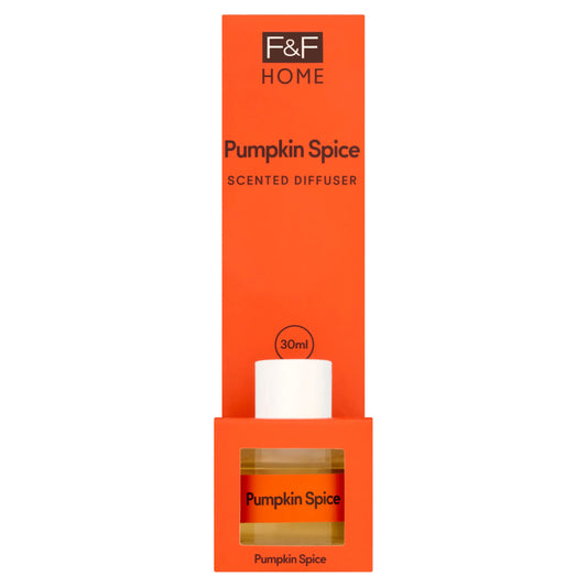 Pumpkin Spice Reed Diffuser 30ml by F&F HOME at The British Vault