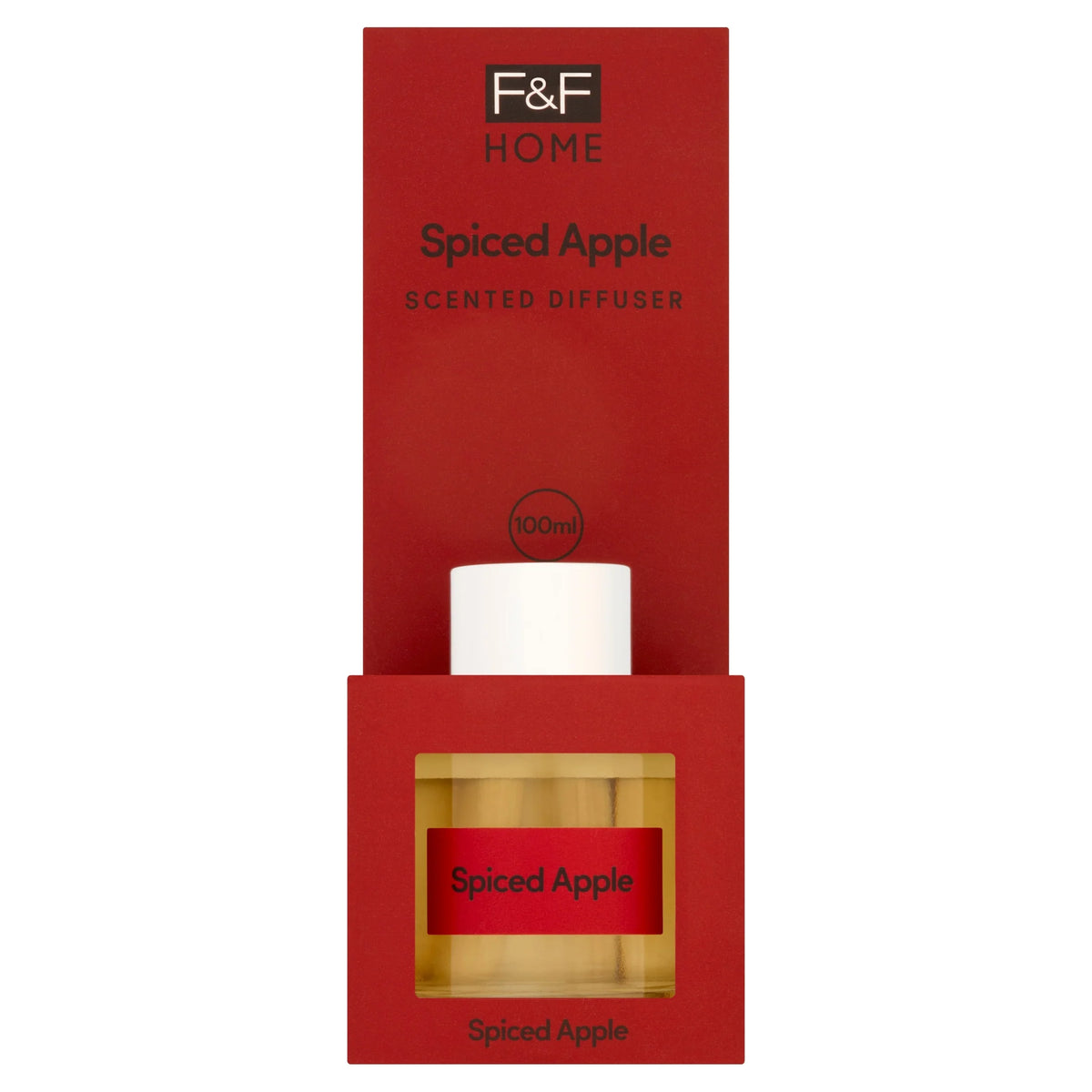 Reed Diffuser Spiced Apple 100ml by F&F HOME at The British Vault