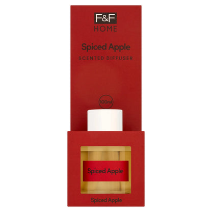 Reed Diffuser Spiced Apple 100ml by F&F HOME at The British Vault