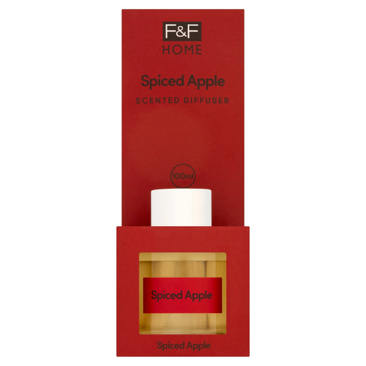 Reed Diffuser Spiced Apple 100ml by F&F HOME at The British Vault