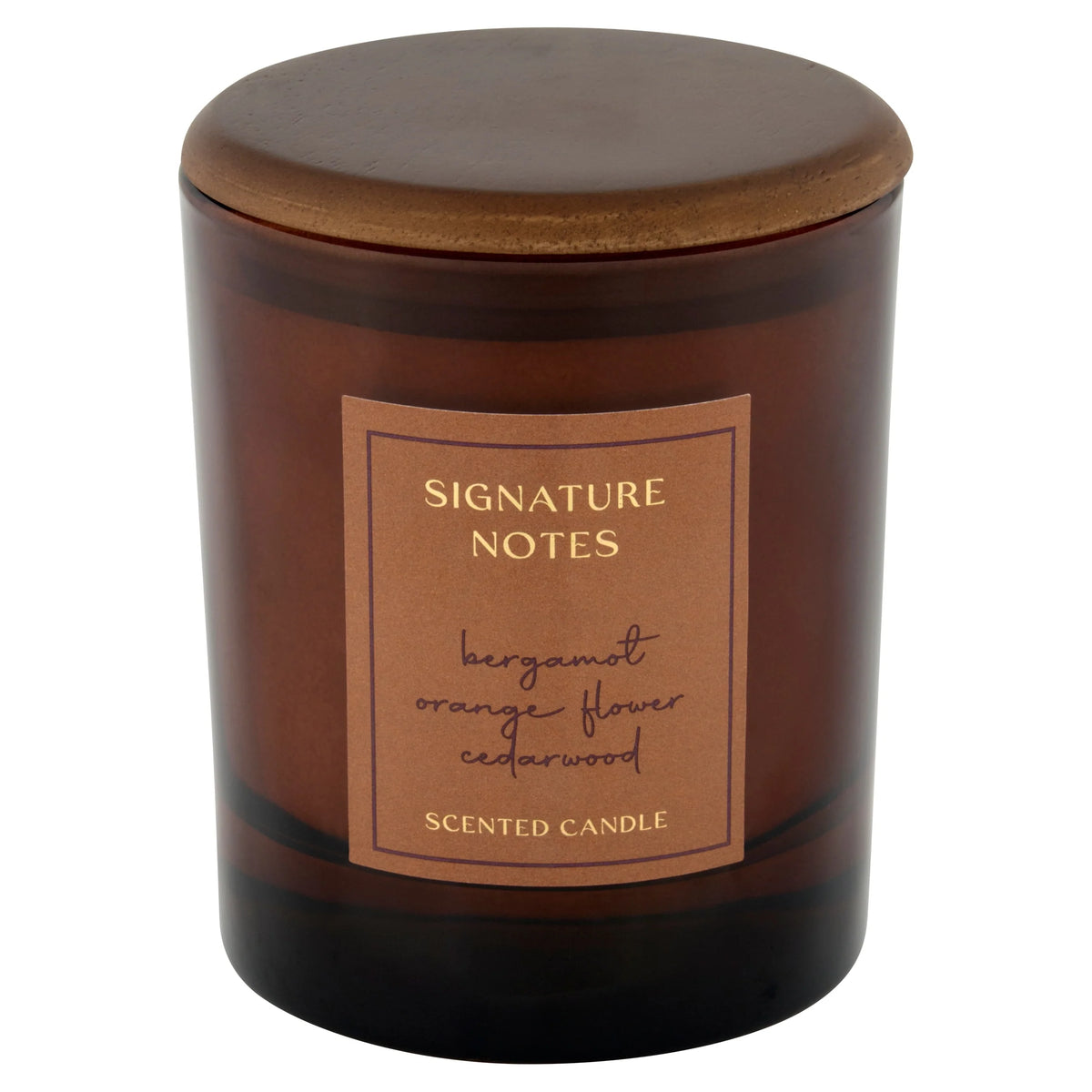 Signature Notes Bergamot Candle 200g by F&F HOME at The British Vault