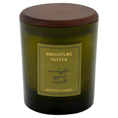 Signature Notes Candle Eucalyptus, by F&F HOME at The British Vault