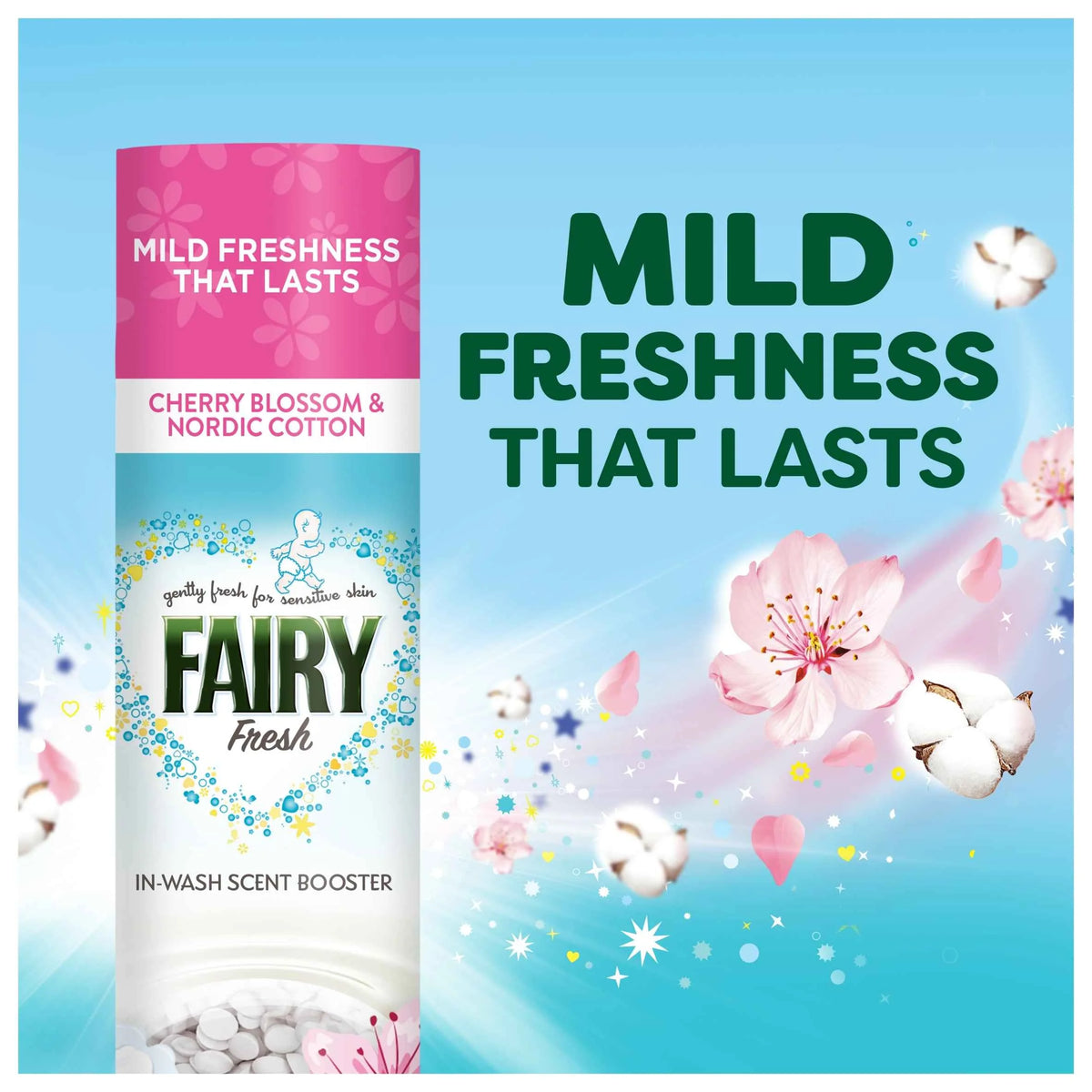 In-wash Scent Booster Nordic Cotton 280g by FAIRY