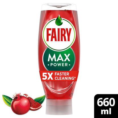Max Power Pomegranate Dishwashing by FAIRY