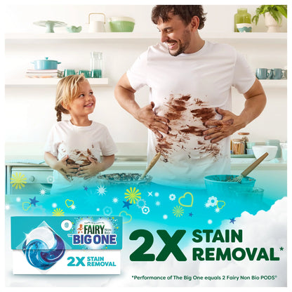 Non Bio Big One Washing Liquid Pods 21 by FAIRY