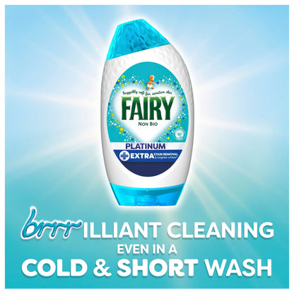 Non Bio Platinum Washing Gel 38 Washes by FAIRY