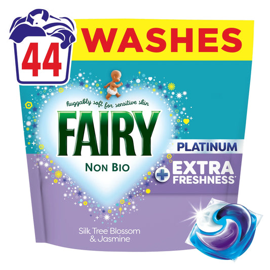 Non Bio Platinum Washing Pods Silk Tree by FAIRY