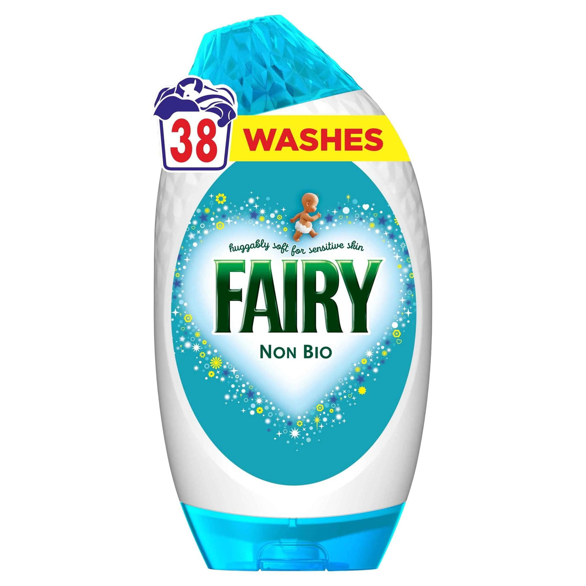 Non Bio Washing Liquid Gel 1254ml 38 by FAIRY