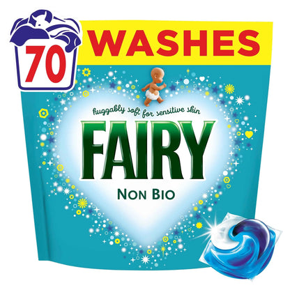 Non Bio Washing Pods 70 Washes 1442g by FAIRY