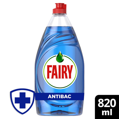 Platinum Antibacterial Washing Up Liquid Eucalyptus 820ml by FAIRY