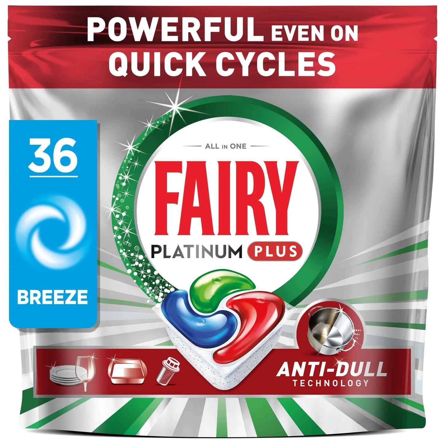Platinum Plus All In One 36 Dishwasher by FAIRY