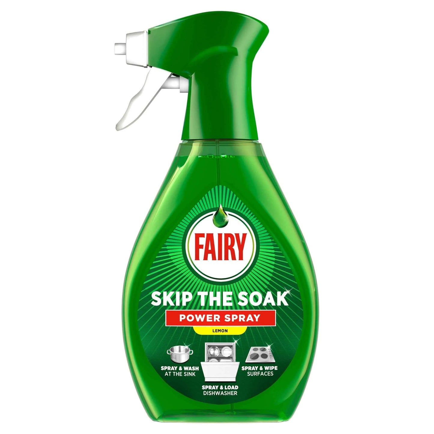 Skip The Soak Power Spray Lemon 500ml by FAIRY