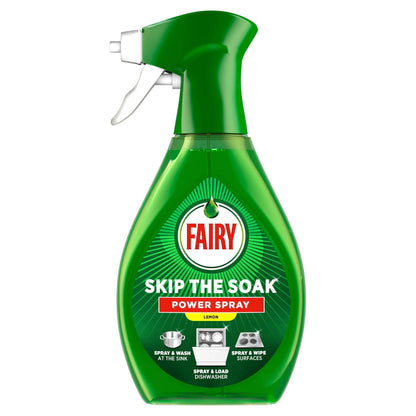 Skip The Soak Power Spray Lemon 500ml by FAIRY