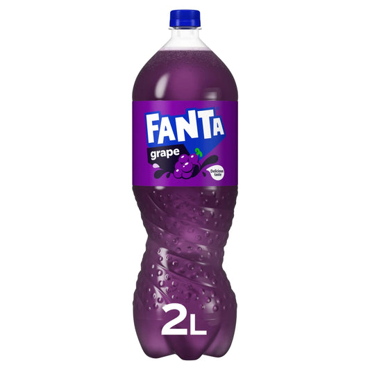 Grape Soft Drink Bottle 2l by FANTA